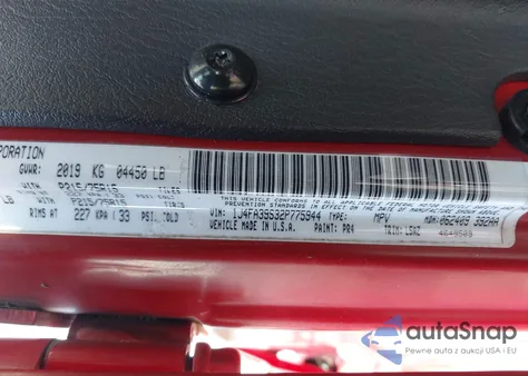 2002 Jeep Wrangler X z USA, uszkodzony, nr VIN 1J4FA39S32P775944